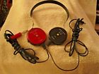 Bt48 Beyer Vintage Rare Ohm Headphones Red Black Heads Serial Number