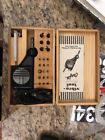 Burgess Vintage Engraving Set In Wooden Box With Attachements Luxe
