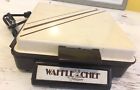 Bw-2 Munsey Rare Diagonal Quad Waffle Maker Chef Retro Vintage Watt