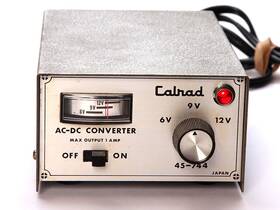 45-744 Calrad Vintage Ac-dc Converter Max Output Lamp Japan