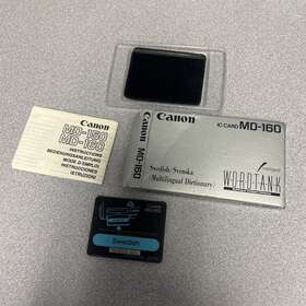 Md-160 Canon Ic Card Swedish Word Tank Multilingual Intelligent Dictionary
