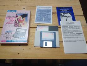 Casio 079767113360 Vtg Software For B.o.s.s. Lifestyles Weight Loss Plus Diskware