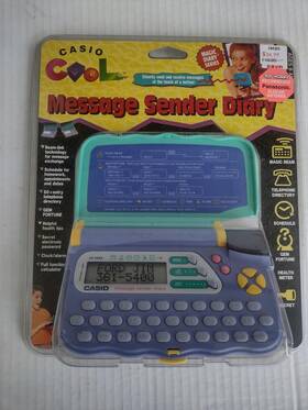 3500-l Casio 079767128487 New Cool Message Sender Diary Jd Vintage