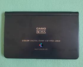Csf-4950a Casio Color Digital Diary 128kb Calculator Multi Lcd For Parts