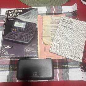 Sf-5300x Casio Vintage Boss Business Organizer Scheduling System 64kb