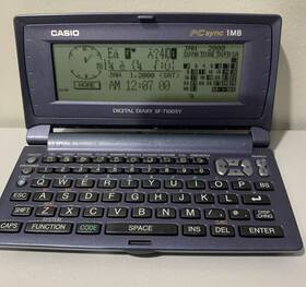 Sf-7100sy Casio Digital Diary Sf-7100 Sy Vintage Personal Organizer Pc