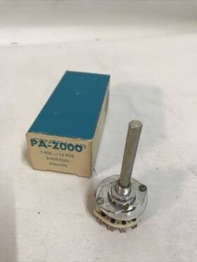 Pa-2000 Centralab 1 Pol-12 Pos Shorting Rotorary Switch