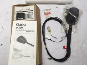 Sa100 Clarion Sirius Radio Antenna With Older Style 2 Plug Connectors Nib