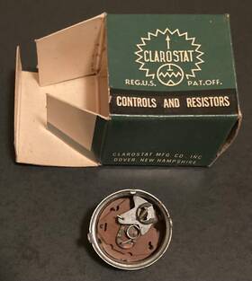 Swe-12 Clarostat Ad-a-switch With Original Box