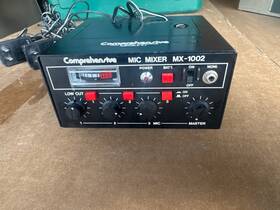 Mx-1002 Comprehensive Mobile Mic Mixer 4channel Audio Tested Works