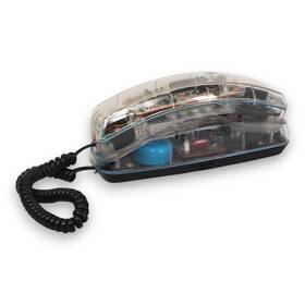 Sw205 Conair Transparent Clear Landline Telephone Rj11 Retro Lightup Vintage