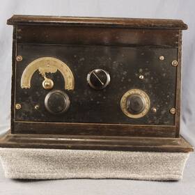 51-sd Crosley 1924 Super Deluxe Vacuum Tube Radio Complete For Parts/restoration