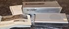 Ct-660 Sharp New In Box Vintage Talking Time Clock Perfect Complete Ct-660 Sharp New In Box Vintage Talking Time Clock Perfect Complete