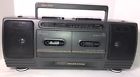Ct-748 Lenoxx Vintage Radio Dual Cassette Boombox