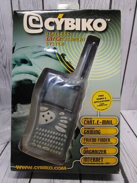 Cybiko 686312642147 Wireless Inter-tainment System Handheld Computer Clear - New Open Box