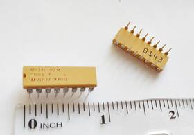 M8340102m-1001fa Dale M8340102m-1002fa Vishay Resistor Network 1k Ohm 1% 16 Pins Isolated