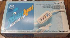 Davol 341533003206 Vintage 320 Automatic Electric Moistheat Heating Pad Made In Usa 3 Temps