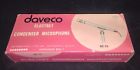 Dc-75 Daveco Vintage Electret Condenser Microphone New Old Stock