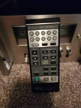 Dcd-1500 Denon Rc-1500 Infrared Remote Control For Cd Player