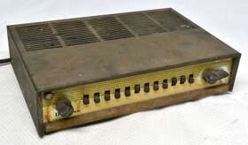 4a855 Dukane Vintage Gray Intercomm Switching Box Parts/restore/display