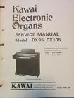 Dx105 Dx95 Kawai Electronic Organ Electric Model Service Manual