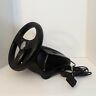 E-x2a12 Logitec Nascar Sim Racing Pc Steering Wheel Foot Pedals