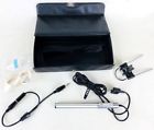 Ec-101 Elmo Vintage Electret Condenser Mic Microphone Stand Case Plug Adapter