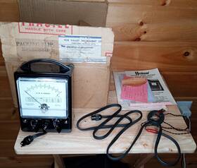 Ht-210 Eico Herbrand Tachometer Engine Rpm Meter New Old Stock Vintage