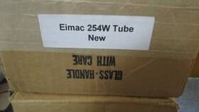 254w Eimac 2 Mint Nos Nib Ham Radio Audio Tubes