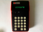 8005 El Sharp Vintage Elsi Mate Led Calculator Red Rare 8005 El Sharp Vintage Elsi Mate Led Calculator Red Rare
