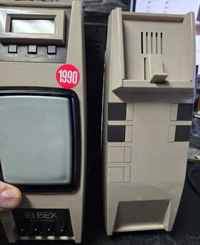 Evp1102 Elbex Evm1100 Vintage 1980s/90s Video Intercom 3.5 Inch Crt And Tested Read