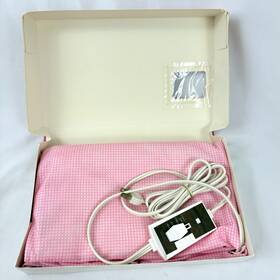 H-2022 Essex Vintage Casco Pink Automatic Electric Heating Pad In Box New Old Stock