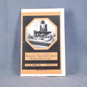 1923 Fada 167a How To Build Hazeltines Neutrodyne Circuit Radio Receiver Book