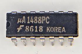 Ua1488pc Fairchild Lot Of 12 Quad Line Driver Ics - Nos Vintage 1986 Korea