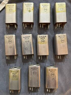 Ga-1613-14-6 Federal Telephone & Radio Ftr Shielded Antenna Rf Coil Modules And Lot Of 11
