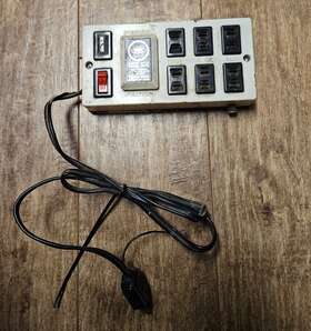 Con-6 Fedtro 1970 Electric Outlet Control Center Used Working Tested