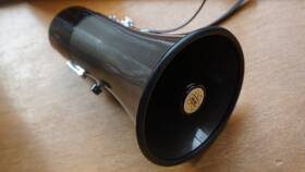 Meg-1200 Fedtro Vintage Micro-meg Powerhouse Tranistorized Megahphone Meg 1200 - Tested