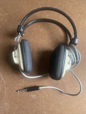 Dr-90 Fen-tone Vintage Stereo Headphones 1/4 Inch Plug