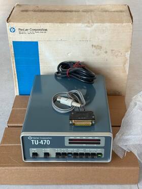 Tu-470 Flesher Corp Cw/rtty Decoder Rare Vintage