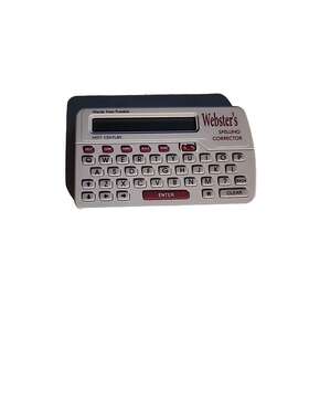 Ncc-100 Franklin Websters Next Century Spelling Corrector Crosswords Puzzle Solver