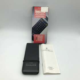 E6400 Funfare Nos Vintage Multi Lingual Pocket Translator Damaged Box U9