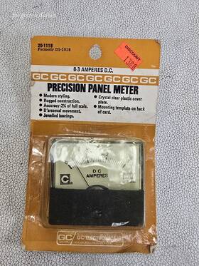 20-1118 Gc 100 Microamoere D.c. Precision Panel Meter