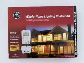 04318052555 Ge Whole Home Lighting Control Kit With Programmable Timer New Sealed Box