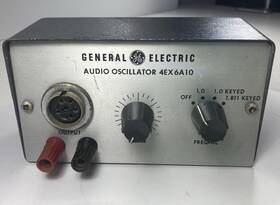 4ex6a10 Ge General Electric Audio Oscillator For Parts/display 1966