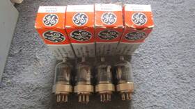 8298a Ge 6146b/8298a 4 Mint Matched Nos Nib Ham Radio Tubes