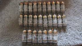 6463 Ge 25 Nos To Strong Made For Arturus D Getter Audio Radio Tubes