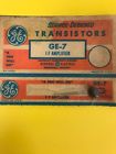 Ge-7 Ge One Nos Neral Electric Npn Rmanium Transistor Free Shipping