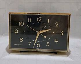 7276a Ge Vintage Mid Century Modern General Electric Alarm Clock Works
