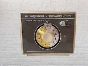 8110b Ge Vintage Timer General Electric Automatic Appliance 1960s
