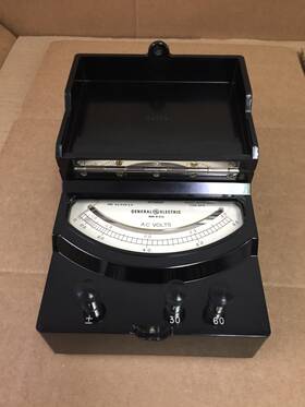 8ap9vbd11 Ge Vintage General Electric Ap-9 30 60 Ac Volts Meter
